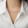 Necklace Titanium Steel Geometric Texture Electroplating Personality Style