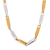Necklace Titanium Steel Geometric Texture Electroplating Personality Style