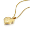 Necklace Titanium Steel Heart Shape Furnace Vacuum Electroplating