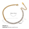 Necklace 316L Stainless Steel Light Luxury Geometric Electroplating For Women
