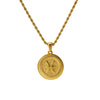 Necklace Titanium Steel Stainless Steel Constellation Electroplated 18K Gold Fashion Trend Unisex