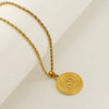 Necklace Titanium Steel Stainless Steel Constellation Electroplated 18K Gold Fashion Trend Unisex