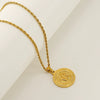 Necklace Titanium Steel Stainless Steel Constellation Electroplated 18K Gold Fashion Trend Unisex