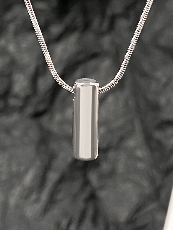 Necklace Titanium Steel Stainless Steel Electroplating Letters Numbers Text Hip Hop Trendy Unisex