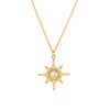 Necklace 316L Stainless Steel 316L Stainless Steel Geometric Eightpointed Star Electroplated Light Luxury Style Women's Jewelry
