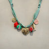 Necklace Titanium Steel Stainless Steel Heart Shell Chili Small Fish Pendant Dopamine Style Electroplating