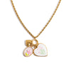 Necklace Titanium Steel Stainless Steel Imitation Pearl Electroplating
