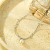 Necklace Titanium Steel Stainless Steel 18K Gold Electroplating Double Chain Pearl Fashion Simple Versatile