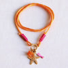 Necklace Titanium Steel Star Electroplating Natural Baroque Pearl Pendant Summer Ocean Wind Simple Style