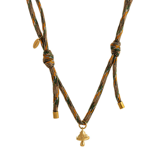 Necklace Titanium Steel Star Pattern Electroplated Minimalist Style