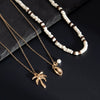 Necklace Wood Alloy Geometric Handmade Men's Jewelry