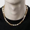 Necklace Wood Soft Pottery Geometric Handmade For Men