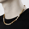Necklace Wood Soft Pottery Geometric Handmade For Men