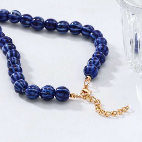 Necklace Zinc Alloy Animal Zodiac Dripping Oil Handmade Imitation Pearls Fashion Women's