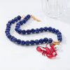 Necklace Zinc Alloy Animal Zodiac Dripping Oil Handmade Imitation Pearls Fashion Women's