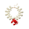 Necklace Zinc Alloy Animal Zodiac Electroplating Water Drop Crab Pendant Women's Light Luxury