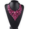 Necklace Zinc Alloy Drop Shape Diamond Decor