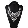 Necklace Zinc Alloy Drop Shape Diamond Decor