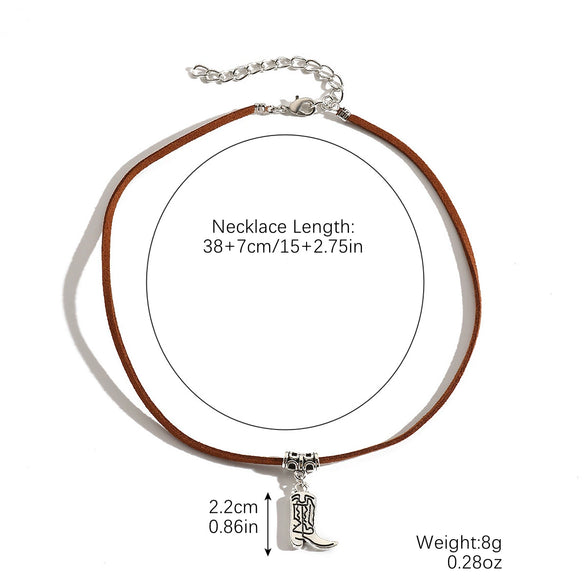 Necklace Zinc Alloy Geometric Animal Zodiac Electroplating Vintage Niutou Cross Ochain