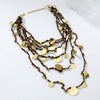 Necklace Zinc Alloy Geometric Hand Knitted