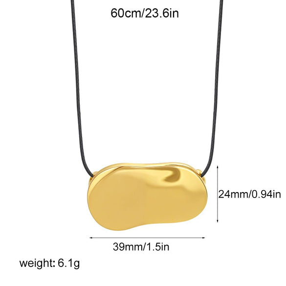 Necklace Zinc Alloy Geometric Irregular Hollow Electroplating Fashion Women's