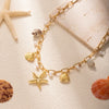 Necklace Zinc Alloy Resin Star Pattern Electroplating For Women
