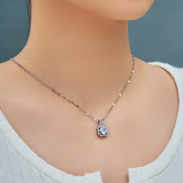 Necklace Zircon Pendant Jewelry Fashion Women's Accessories