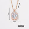 Necklace Zircon Pendant Jewelry Fashion Women's Accessories