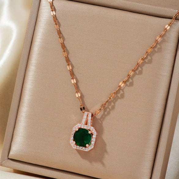 Necklace Zircon Pendant Jewelry Fashion Women's Accessories