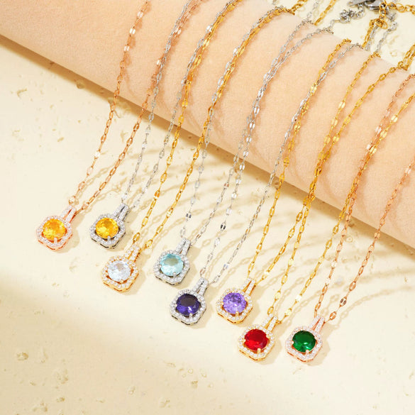 Necklace Zircon Pendant Jewelry Fashion Women's Accessories