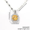 Necklace Zircon Pendant Jewelry Fashion Women's Accessories