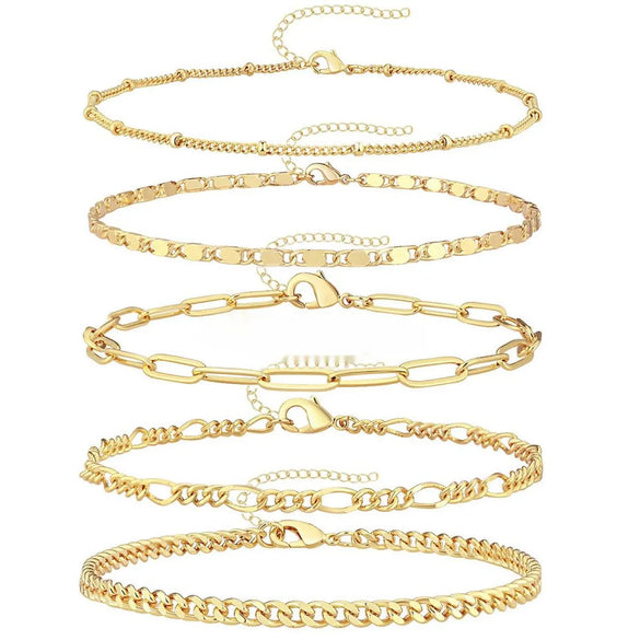 Simple Style Solid Color Copper Plating Gold Plated Bracelets