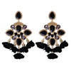 New Bohemian Color Diamond Flower Female Earrings Personality Accessories Wholesale