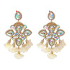 New Bohemian Color Diamond Flower Female Earrings Personality Accessories Wholesale
