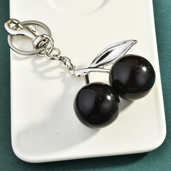 New Cherry Keychain Bag Pendant For Women Made Of Metal Ideal For Wholesale