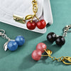 New Cherry Keychain Bag Pendant For Women Made Of Metal Ideal For Wholesale