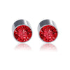 New Color Diamond Titanium Steel Magnetic Stud Earrings