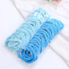 New Color Matching Towel Ring Seamless Color Rubber Band Hair Ring Hair Rope Korean Version Of 50 A Pack