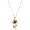 New Creative Jewelry  Jewelry Pearl Sunflower Necklace Female Elegant Fashion Sunflower Pendant