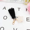 New Fashion Candy Color Acrylic Fivepointed Star Tassel Mobile Phone Shell Jewelry Accessories Semimanual