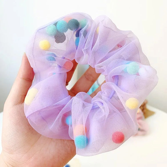New Fashion Candy Color Elegant Wild Cheap Scrunchies Wholesale