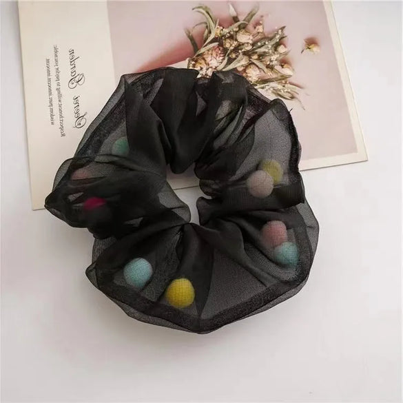 New Fashion Candy Color Elegant Wild Cheap Scrunchies Wholesale