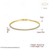 New Fashion Goldplated Zircon Alloy Bracelet For Ladies Set With Precious Stones Featuring Geometry Pattern