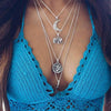 New Fashion Water Drop Stone Necklace