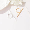 New Geometric Ring Jewelry Exaggerated Word Women'S Ring Long Ring Wholesale Nihaojewelry