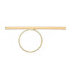 New Geometric Ring Jewelry Exaggerated Word Women'S Ring Long Ring Wholesale Nihaojewelry