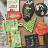 New Grinch Christmas Wooden Layered Tray Desktop Party Decoration