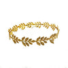 New Headdress Alloy Leaf Wreath Hairpin Hair Flower Hair Accessories Combing Hairband Hair Crown Leaves