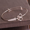 New Jewelry Open Activity Bracelet Creative Fashion Women's Scissors Modeling Bracelet Bracelet  Wholesale