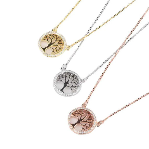 New New Year Bracelet  Fashion Women'S Tree Of Life Bracelet Manufacturers 925 Sterling Silver Spot Wholesale Jewelry